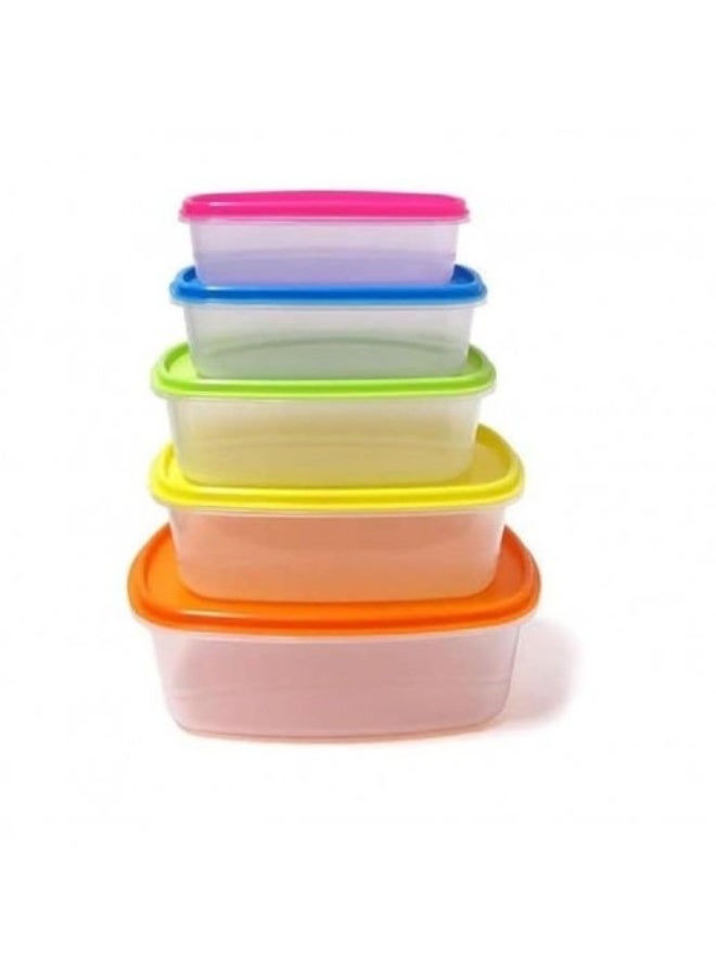 Store Fresh rect. container set of 5 pcs - Image 2